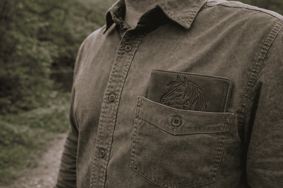 pre pánov peňaženka s motívom Kôň mk